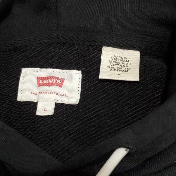 Star Wars Y2K Hoodie Black Size L Sweatshirt Pullover Darth Vader Goth Grunge - Picture 5 of 12